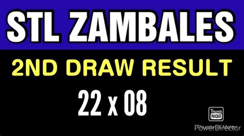STL ZAMBALES RESULT TODAY 2ND DRAW JUNE 27, 2024 .